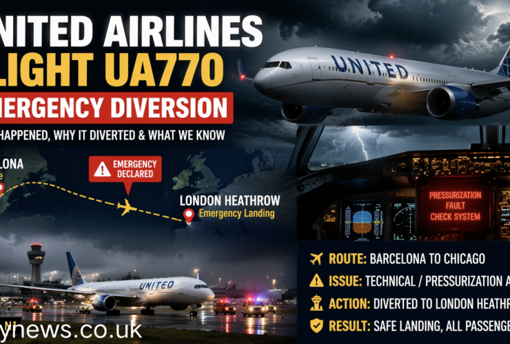 United Airlines Flight UA770 Emergency Diversion: What Happened Mid-Air