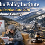 idaho policy institute formal eviction rate 2020 shoshone county