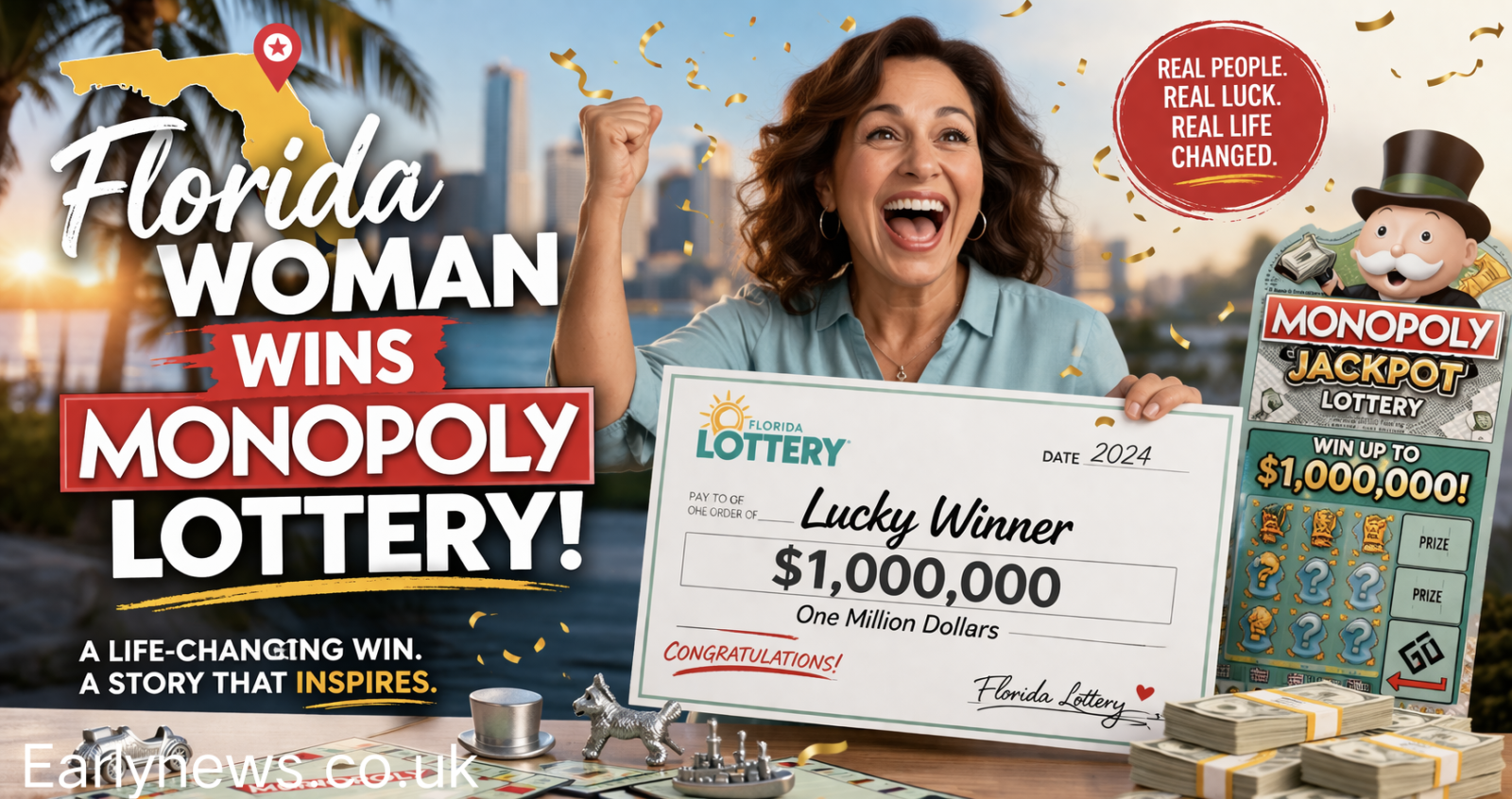 Florida Woman Wins Monopoly Lottery: A Life-Changing Jackpot Story