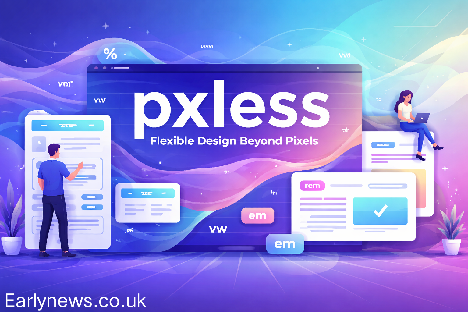 pxless: Rethinking Measurement Beyond Pixels in Design