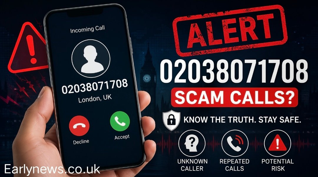 02038071708 Scam Calls: Truth Behind This Number