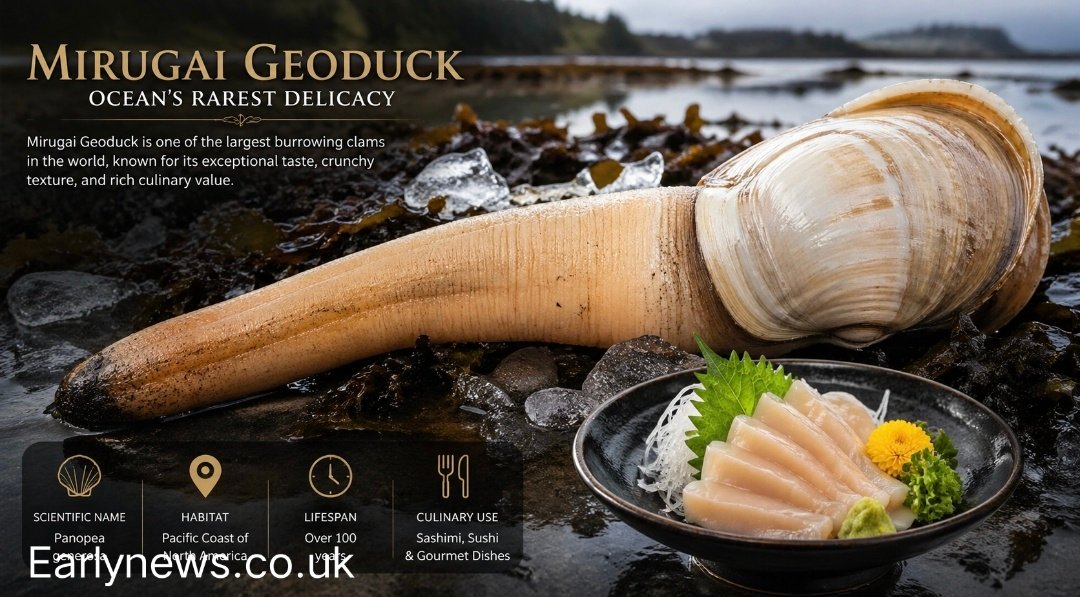 mirugai geoduck: Ocean Giant Behind Rare Seafood