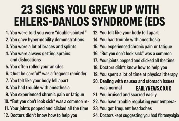 23 Signs You Grew Up with Ehlers-Danlos Syndrome (EDS)