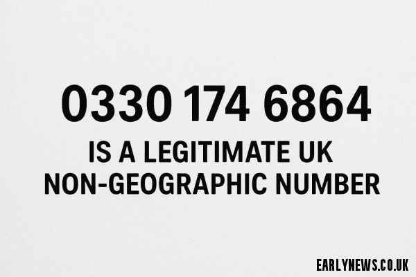 What Is 0330 174 6864? Understanding UK 0330 Numbers