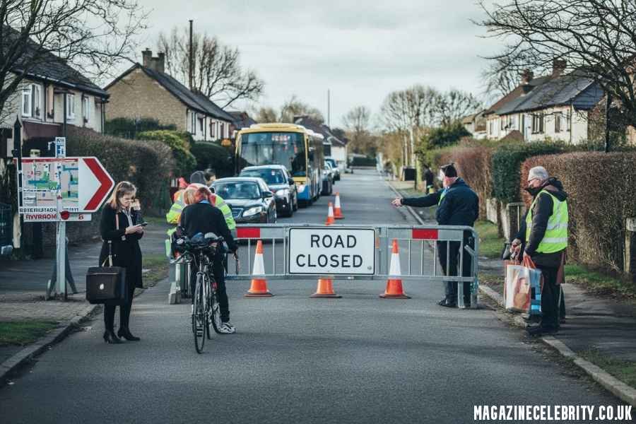 B1063 Road Closure Lidgate