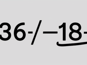 36 Divided by 2