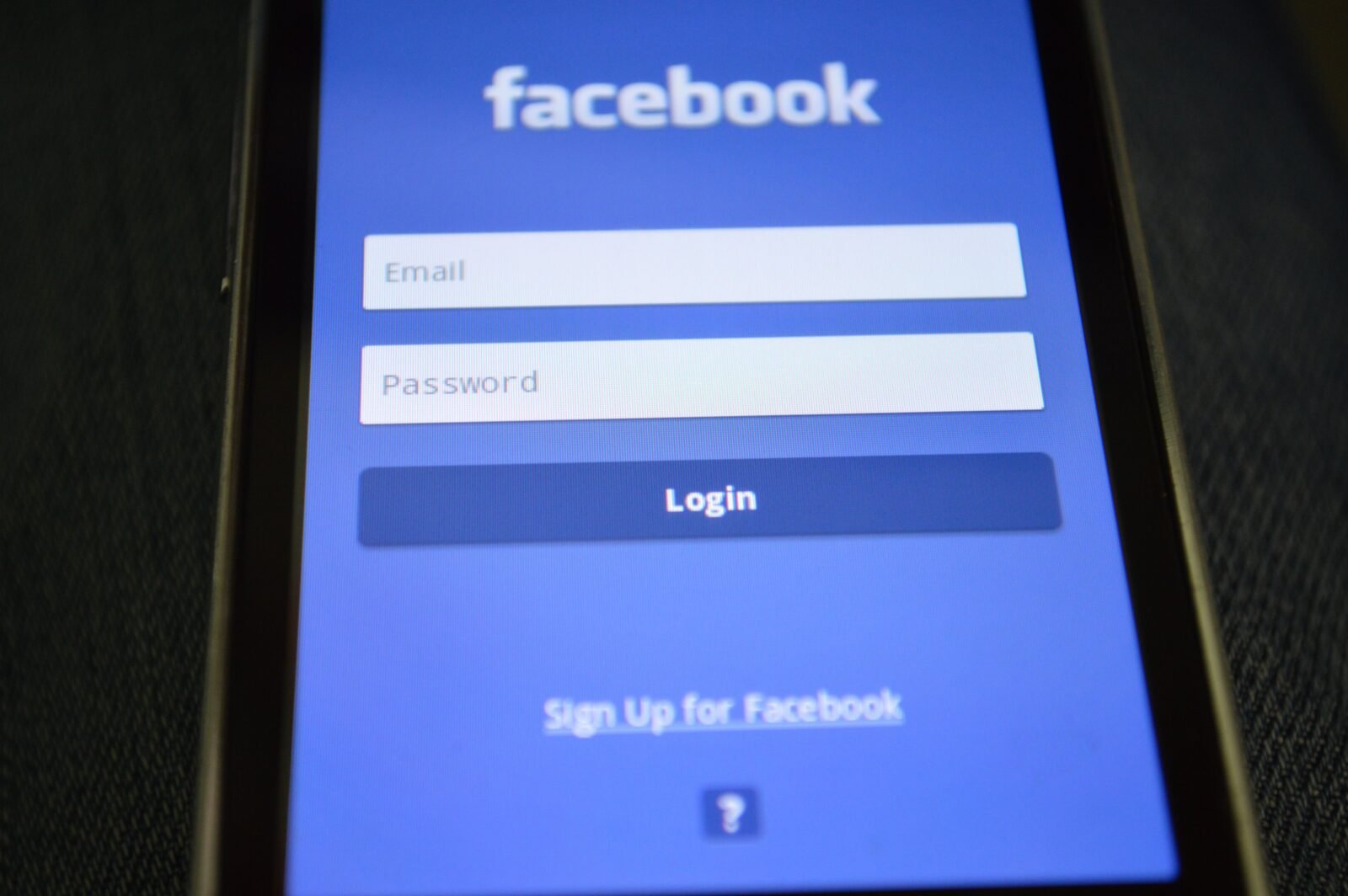 FB Sign In New