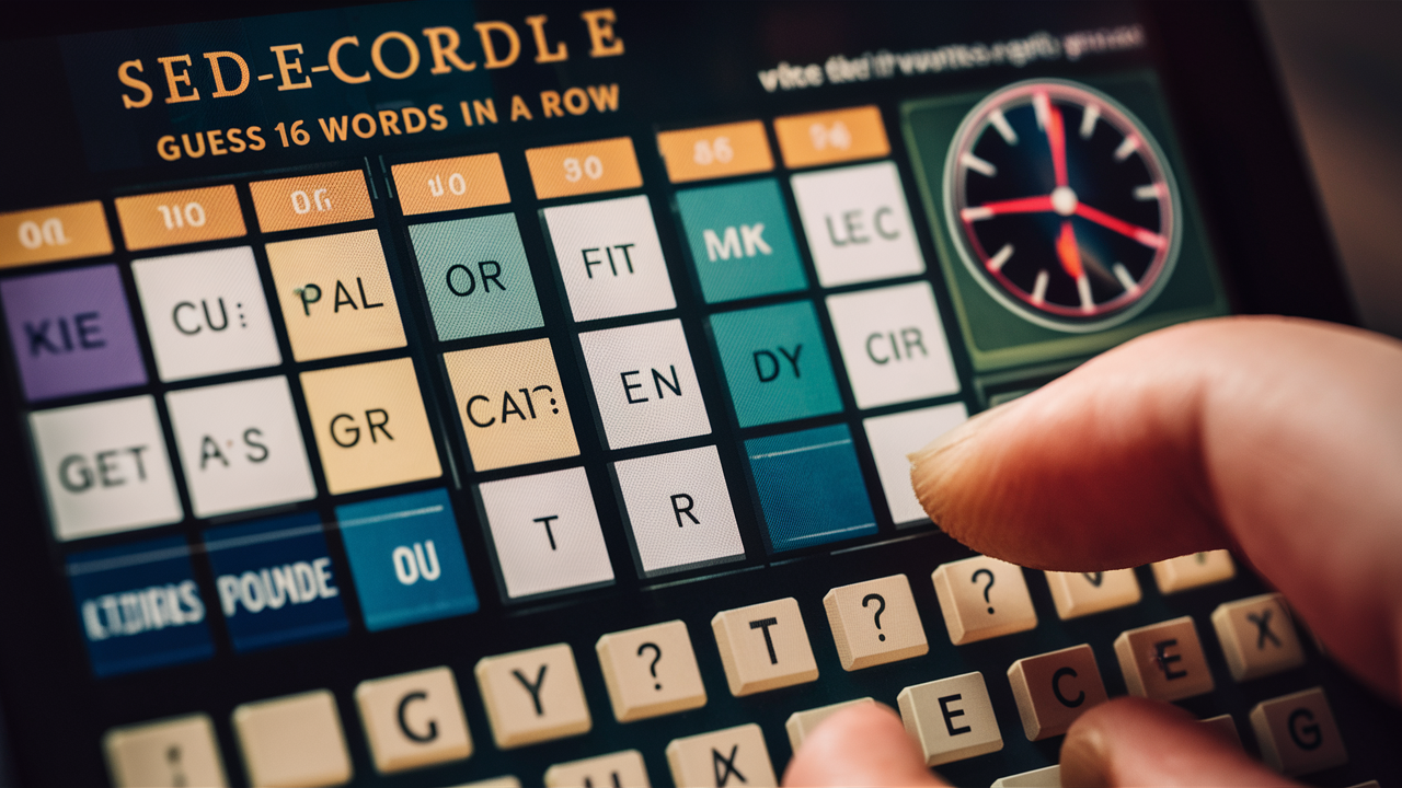 Sedecordle